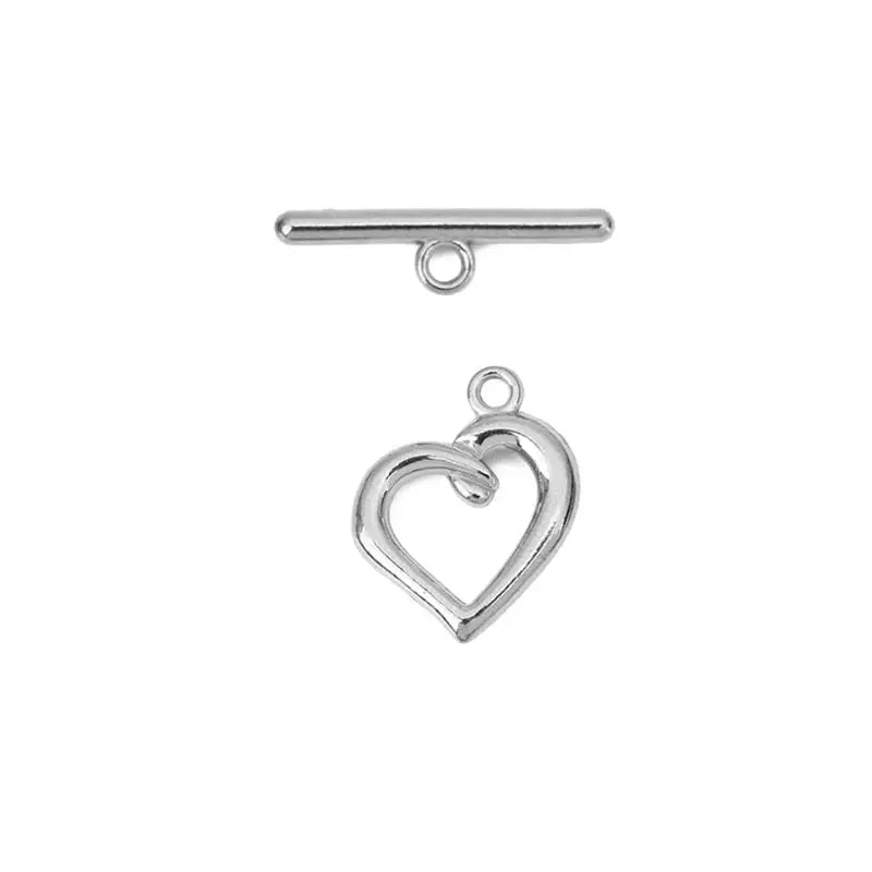 5sets PVD Never Fade Stainless Steel OT Clasps Toggle Bracelet Hooks End Necklace Connectors ForDiy Jewelry Making Accessories Subohmontaser