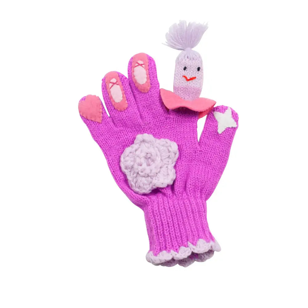 Ballerina Gloves Magenta Ash