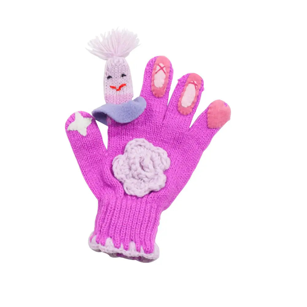Ballerina Gloves Magenta Ash