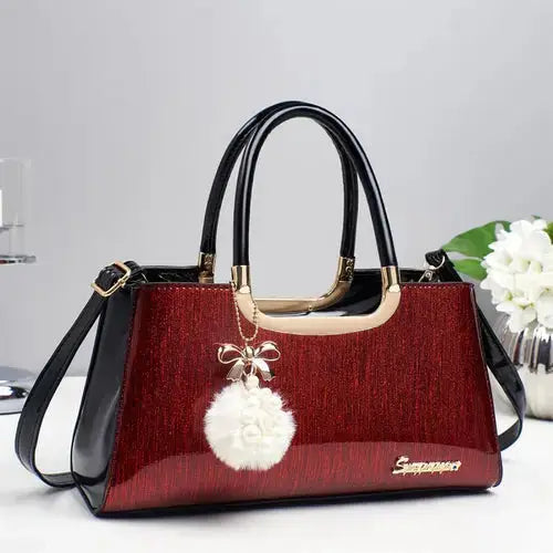 Women's Leather Handbag Jade Lemon