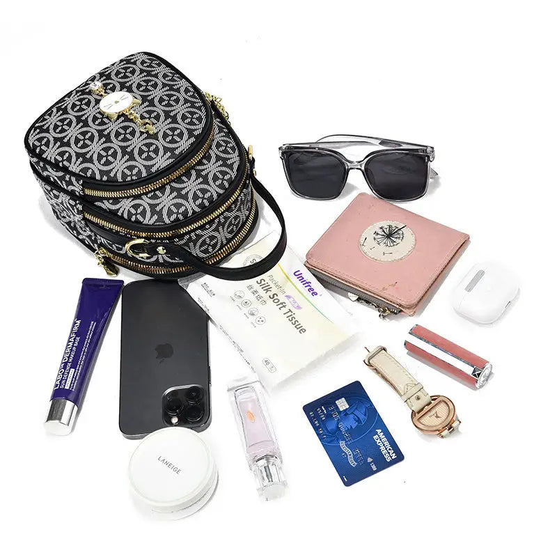 High Quality Retro Vintage Bag - Women's Leather Handbag Retro Style Jade Lemon
