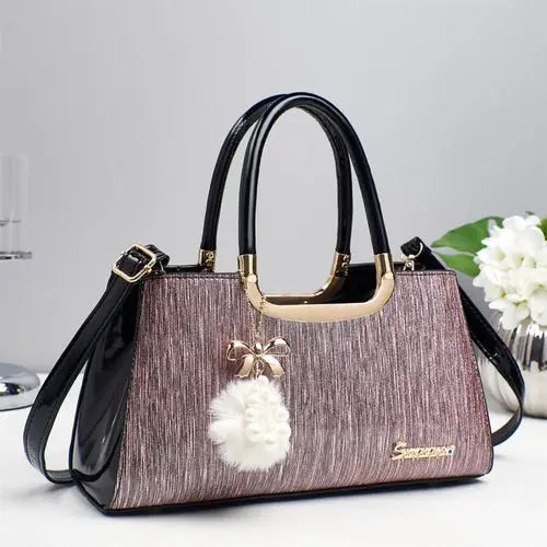 Women's Leather Handbag Jade Lemon