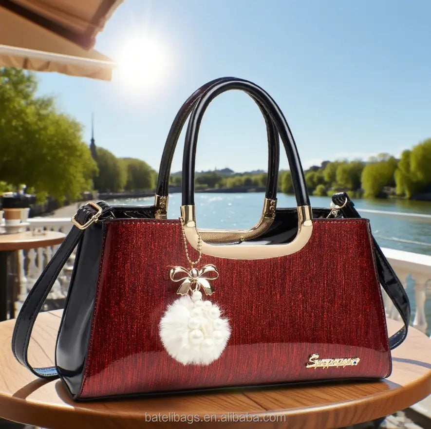 Women's Leather Handbag Jade Lemon