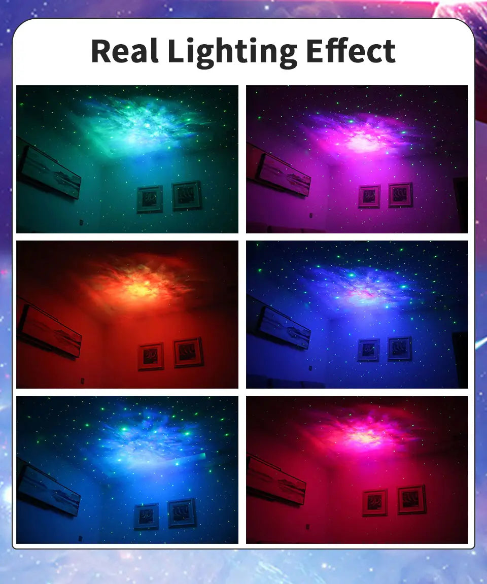 New Astronaut Projector Starry Sky Galaxy Stars Night Light Lilac Milo
