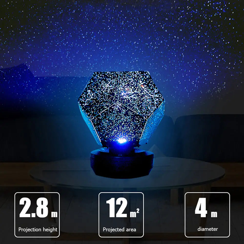 Sky Projector Star Light Projector Starry LED Galaxy Lamp Teal Simba