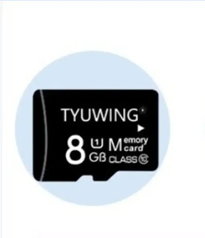 TYUWING 8GB microSD memory card, Class 10 U1 for fast data storage and transfer