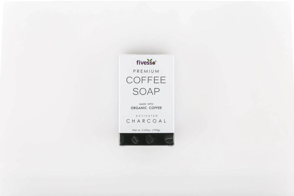 Activated Charcoal - Premium Coffee Soap Bar Violet Sycamore