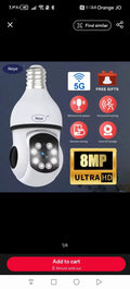 Neye 8MP Ultra HD 5G security camera with bidirectional speech and humanoid tracking